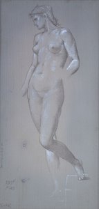 Antonia, 1877 av Sir Edward Coley Burne Jones