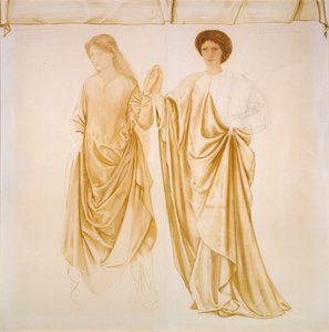 The Two Wives of Jason, før 1872 av Sir Edward Coley Burne Jones