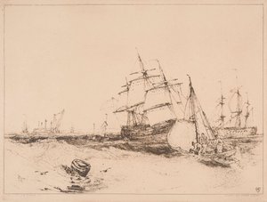 Frakt ved inngangen til Medway, nr. 2 av Sir Frank Short