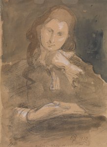 Portrettstudie av Martha, Lady Hayter