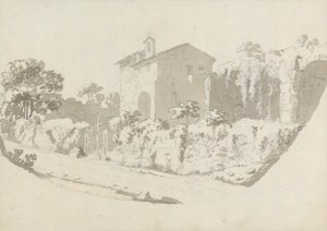 Eremitasjen nær Albano av Sir George Howland Beaumont seventh Baronet