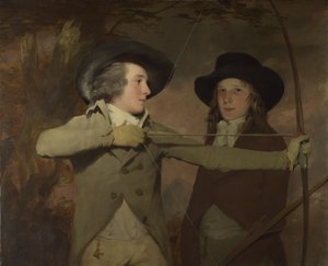 Robert Ferguson fra Raith og generalløytnant Sir Ronald Ferguson The Archers, ca. 1789