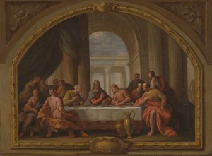 Skisse for 'The Last Supper', St. Mary's, Weymouth