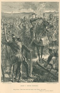 Illustrasjon for Shakespeares kong Henry V av Sir John Charles Robinson
