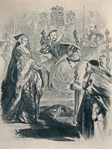 Dronning Catherine: Lord Cardinal, -To You I Speak.., c1890, 1923 av Sir John Gilbert