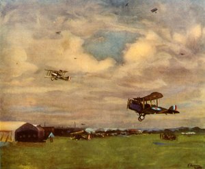 'En flyplass i 1918', 1944.