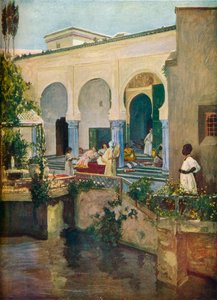 Interiør i et maurisk harem, 1907