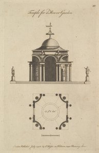 Tempel for en blomsterhage, 1778. av Sir John Soane