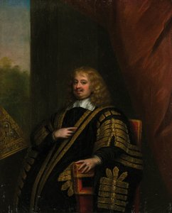 Portrett av Sir Edward Hyde, 1. jarl av Clarendon 1609-1674.