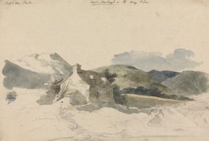Nær Mallwyd on the Dovey av Sir Robert Kerr Porter