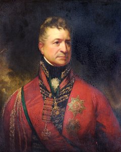 Portrett av generalløytnant Sir Thomas Picton, britisk soldat, c1815.