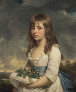 Portrett av en jente av Sir William Beechey