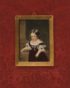 Portrett av dronning Victoria som barn av Sir William Charles Ross