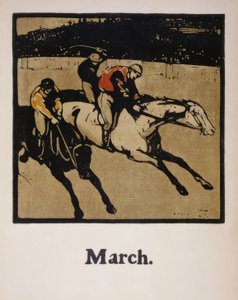 hesteløp av Sir William Nicholson
