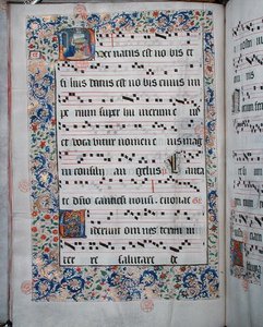 Ms 432 Temporal brukt av søstrene i kongregasjonen av karmelittene i Brugge, skrevet av søster Margarita Bruynewe av Sister Cornelia Wulfekkercke