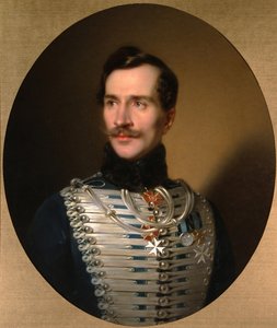 Portrett av prins Mikhail Fyodorovich Golitsyn 1800-1873, tidlig på 1840-tallet