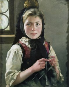Tysk bondepike av Sofie Thomesen Werenskiold