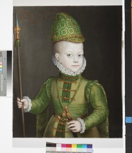 Portrett av en gutt ved det spanske hoffet, ca. 1565-70 av Sofonisba Anguissola