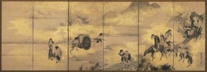 The Eight Immortals of the Wine Cup, senere 1700-tallet.