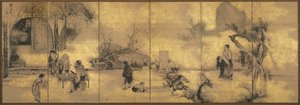 The Eight Immortals of the Wine Cup, senere 1700-tallet.
