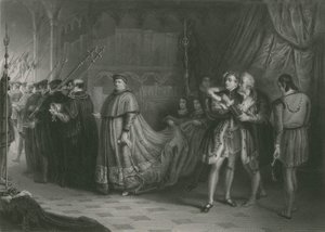 Krangelen om Wolsey og Buckingham, kong Henry VIII