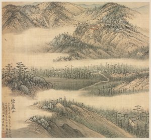 Mt. Biyan (grønn klippe) av Song Xu