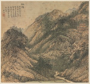 Xianding Immortals Peak, 1500-tallet. av Song Xu
