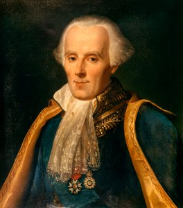 Portrett av Pierre Simon, Marquis de Laplace (1745-1827) (maleri) av Sophie Feytaud