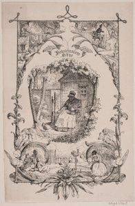 Bestemors høne. Fra J. C. Gerson: The School and the Home, nr. 2 av Sophus Schack