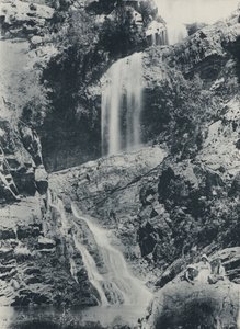 Et pikniksted i Johannesburg, Krugers foss (s/hvitt-bilde) av South African Photographer
