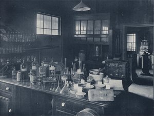 Assay Office, Ferreira Gold Mining Company (s/hvitt-bilde) av South African Photographer