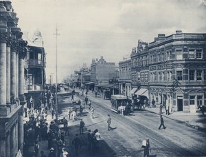 Commissioner Street (s/hvitt bilde) av South African Photographer