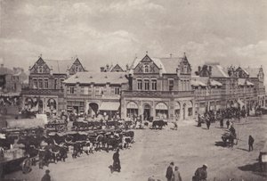 Market Buildings (s/hvitt bilde) av South African Photographer