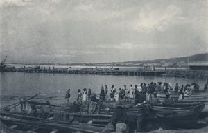 Fiskemarkedet, Cape Town (s/hvitt bilde) av South African Photographer