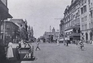West Street, Durban (s/hvitt bilde)