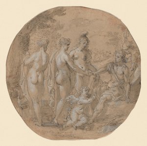 Paris-dommen av South German 17th Century