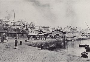 Cadiz: The Pier (s/hvitt bilde)