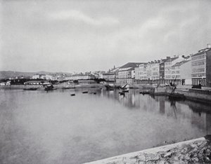 Coruña, generell utsikt (s/h-bilde)
