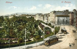 Parken, Malaga (fargebilde)