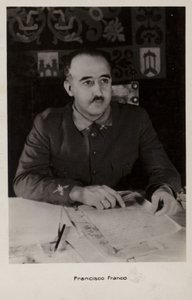 Francisco Franco (s/h-bilde) av Spanish Photographer