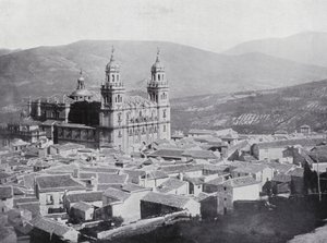 Katedralen i Jaen (s/h-bilde) av Spanish Photographer