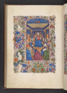 Legg til MS 50004 f.53v Kristus blant legene, fra en 