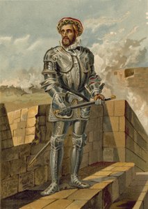 Antonio de Leiva , spansk general under de italienske krigene av Spanish School