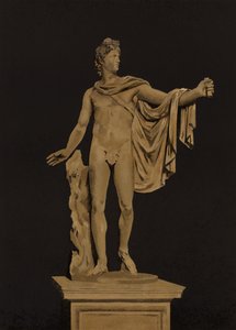 Apollo Belvedere (chromolitho) av Spanish School