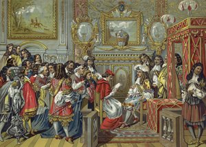 Kabinett til Louis XIV av Frankrike av Spanish School