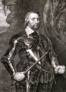 Don Alonso Perez de Guzman den gode (gravering) av Spanish School