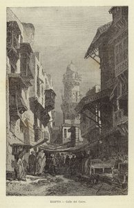 Egypt - Gate i Kairo av Spanish School