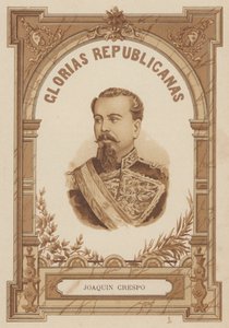 Joaquin Crespo , venezuelansk politiker og soldat av Spanish School