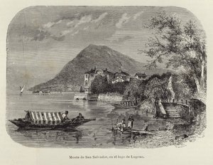Monte San Salvatore ved Luganosjøen av Spanish School