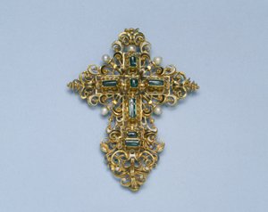 Anheng av et kors, 1550-1600 av Spanish School
